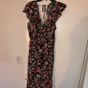 High low floral dress